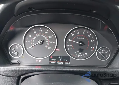 2014 BMW 335I xDrive z USA, uszkodzony, nr VIN WBA3B9G54ENR79316